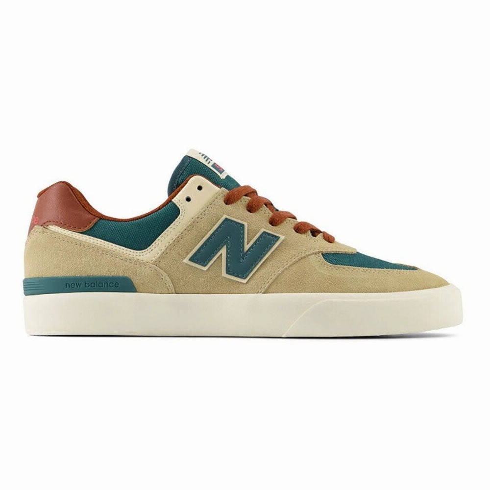Men New Balance 1906 New Balance Numeric Skateboard Shoes 574 Vulc Tan/Sage