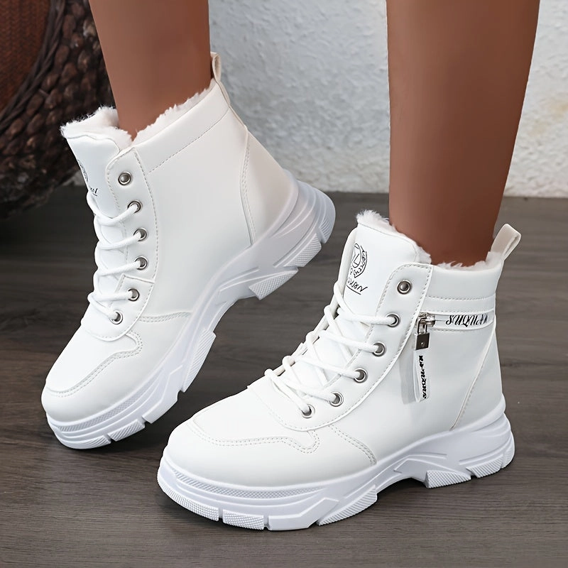 Stylish Festive Winter Casual Sneakers for Women | Ideal for Winter Sneakers Waterproof