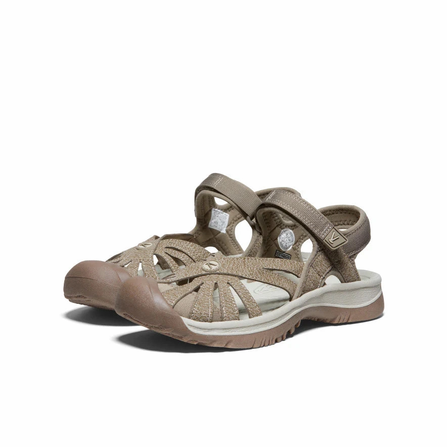 Keen Women's Rose Adventure Sandal - Brindle/Shitake Waterproof Slip On Hiking Shoes