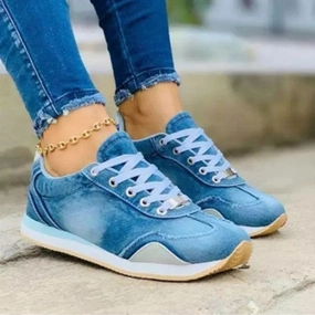 Wedge Heel High Top Sneakers Cilool Women Sneakers Platform Denim Shoes Womens Shoes