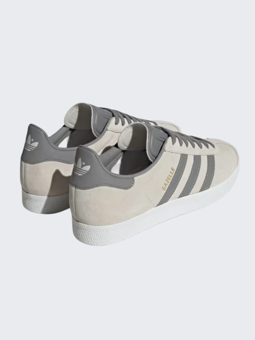 Custom Design Adidas Shoes Adidas Gazelle Men Original Shoes Grey/White