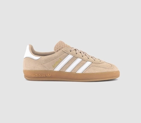 adidas Gazelle Indoor Trainers Magic Beige White Gum Adidas Crib Shoes