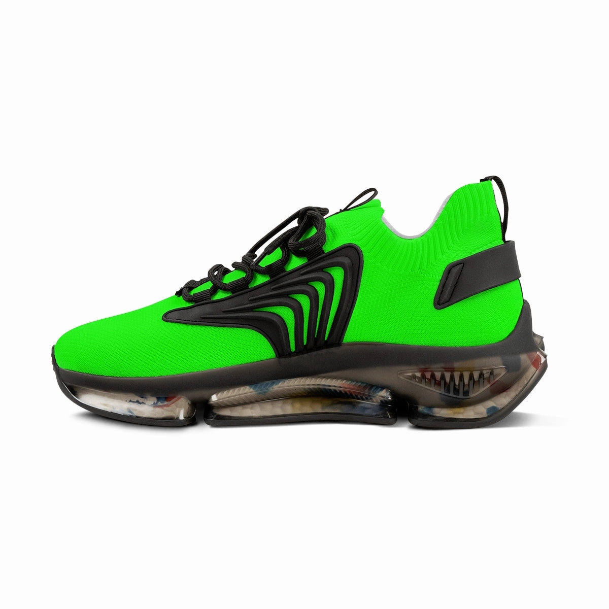 Boots In Rain Bright Green Color Men's Shoes, Best Green Color Premium Comfy Men's Mesh Sports Sneakers Shoes Footwear