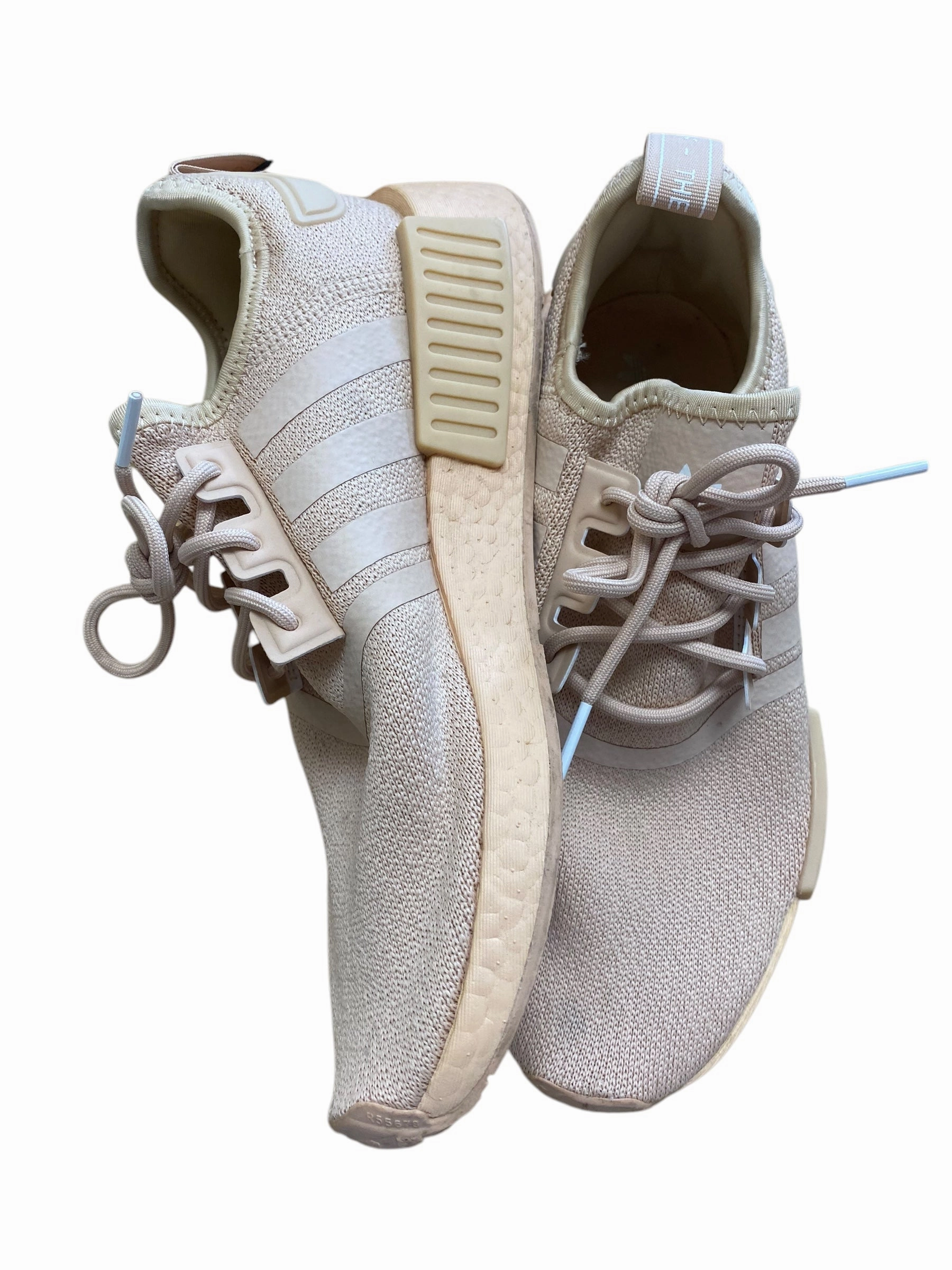 Adidas White Shoes Shoes Athletic By Adidas In Peach, Size: 8.5