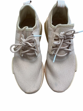 Adidas High Top Basketball Shoes Shoes Athletic By Adidas In Peach, Size: 8.5