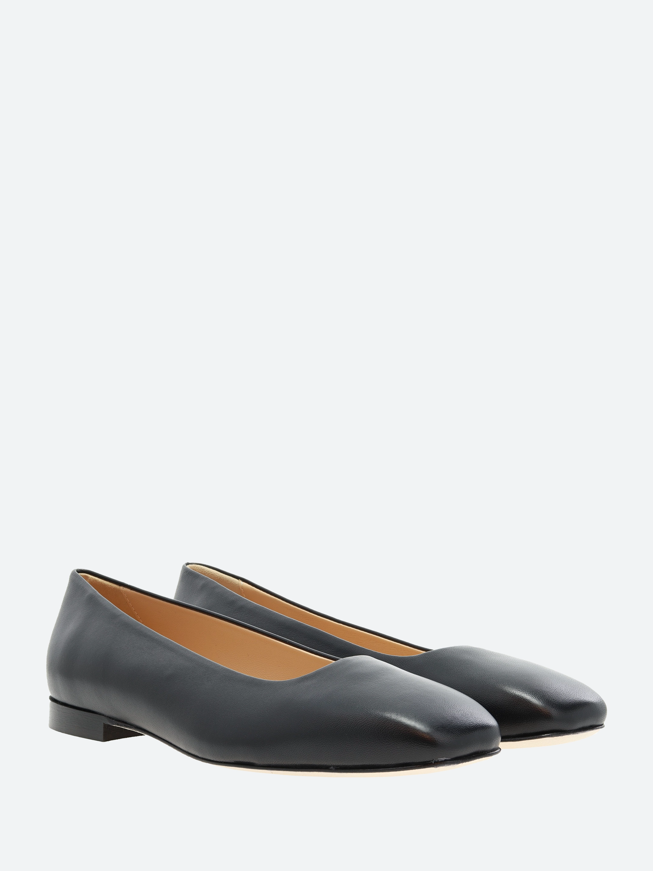 Betty Long Dress Flat Shoes