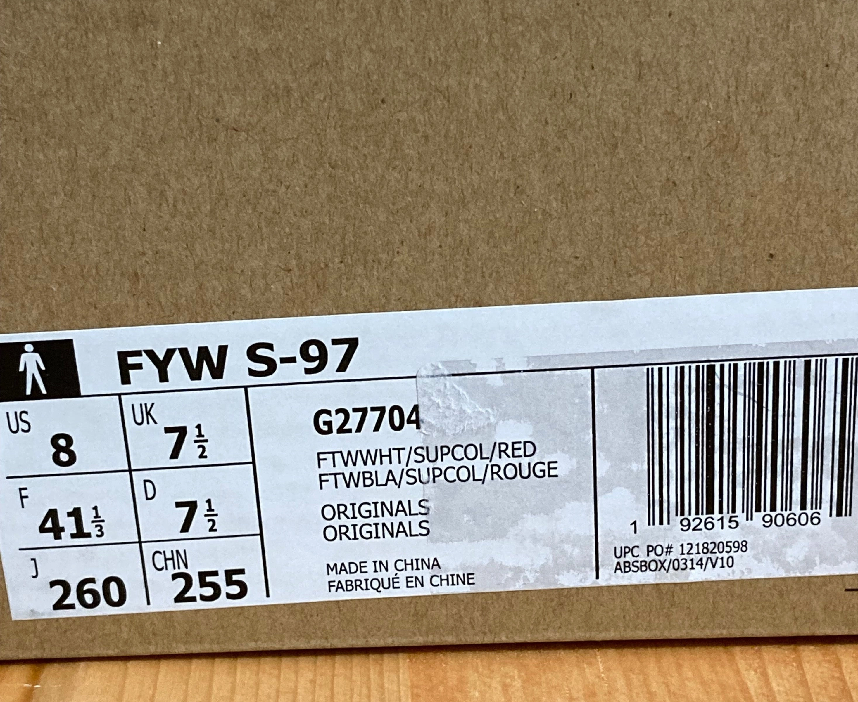 NEW! ADIDAS ORIGINALS FYW S-97 Men Shoes Sneakers Multi Sizes G27704 Adidas Handball Shoe