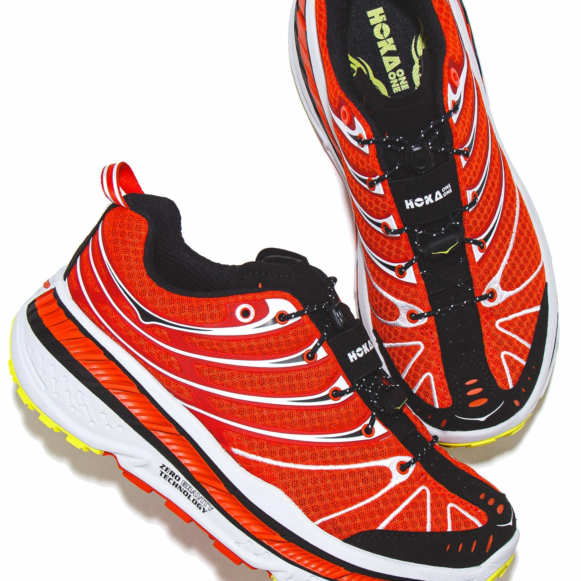 Shoes Santa Cruz Hoka One One Unisex Stinson Evo OG Habanero Black 1155350-HBN