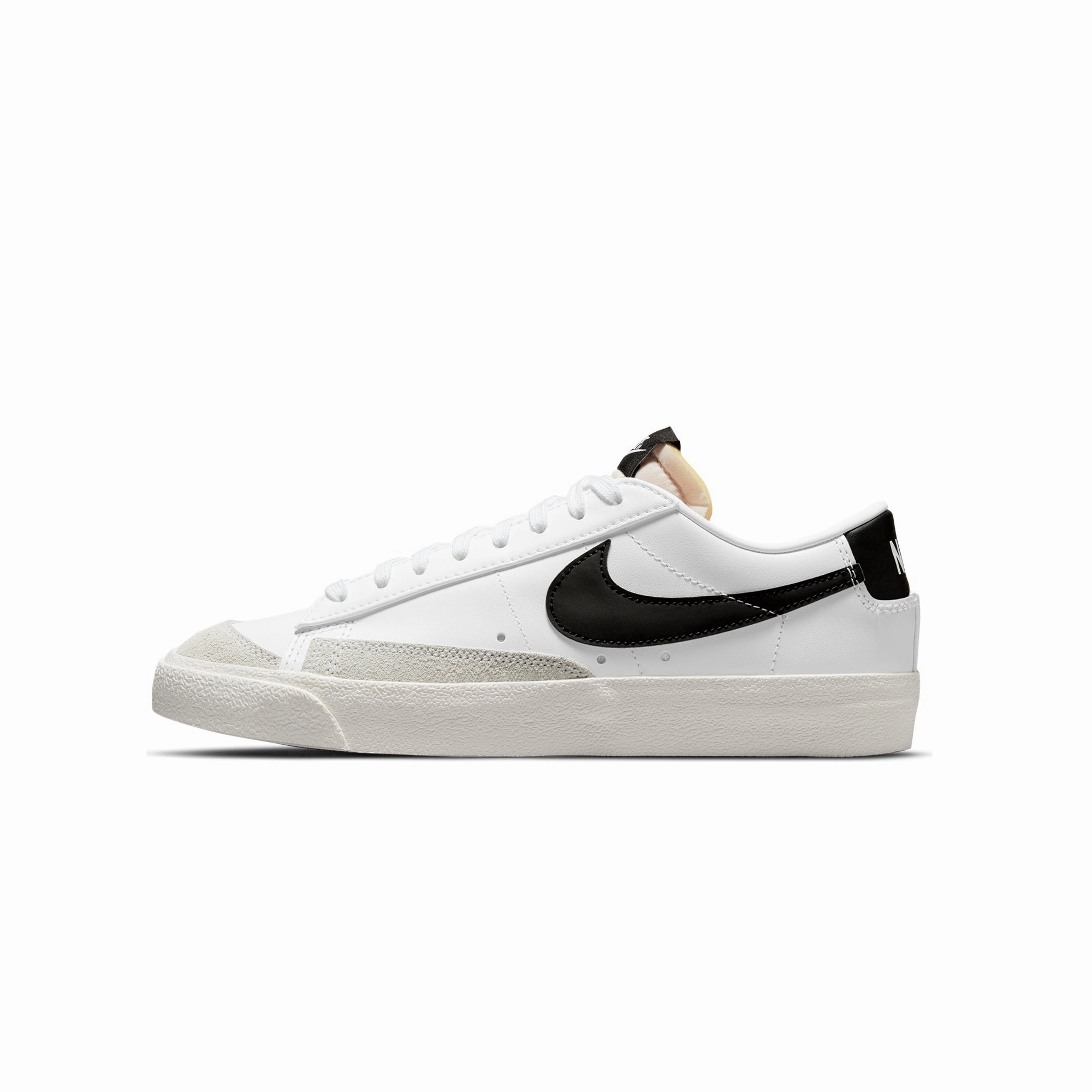 Nike Womens Blazer Low '77 Shoes 'White/Black' Comparable To Asics Nimbus
