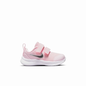 Asic Gel Mens Shoes Nike Pink Foam/Black Star Runner 3 Toddler Sneaker