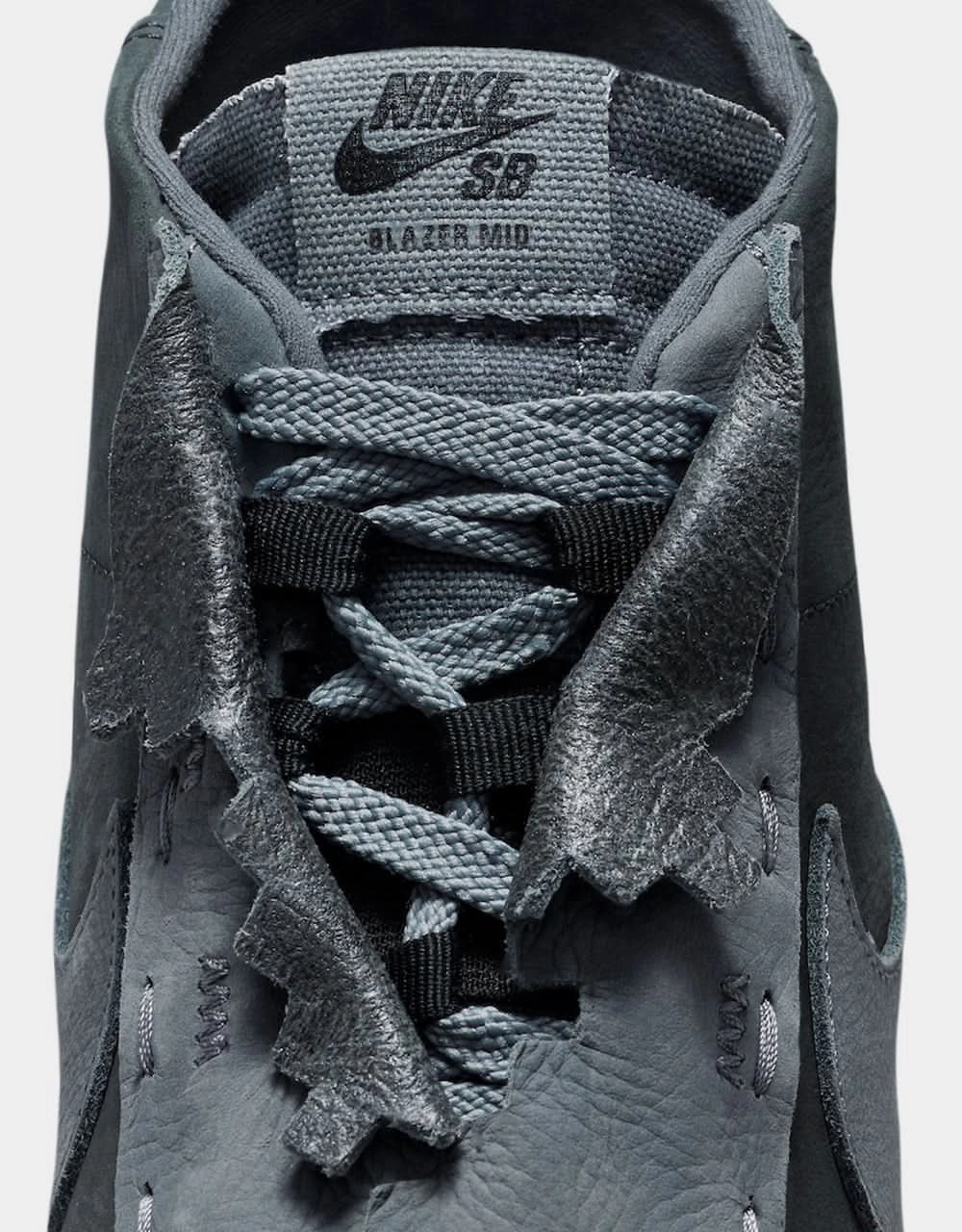 Nike SB x Di'Orr Greenwood Blazer Mid QS Skate Shoes - Anthracite/Dark Smoke Grey Best Asics Motion Control Running Shoes