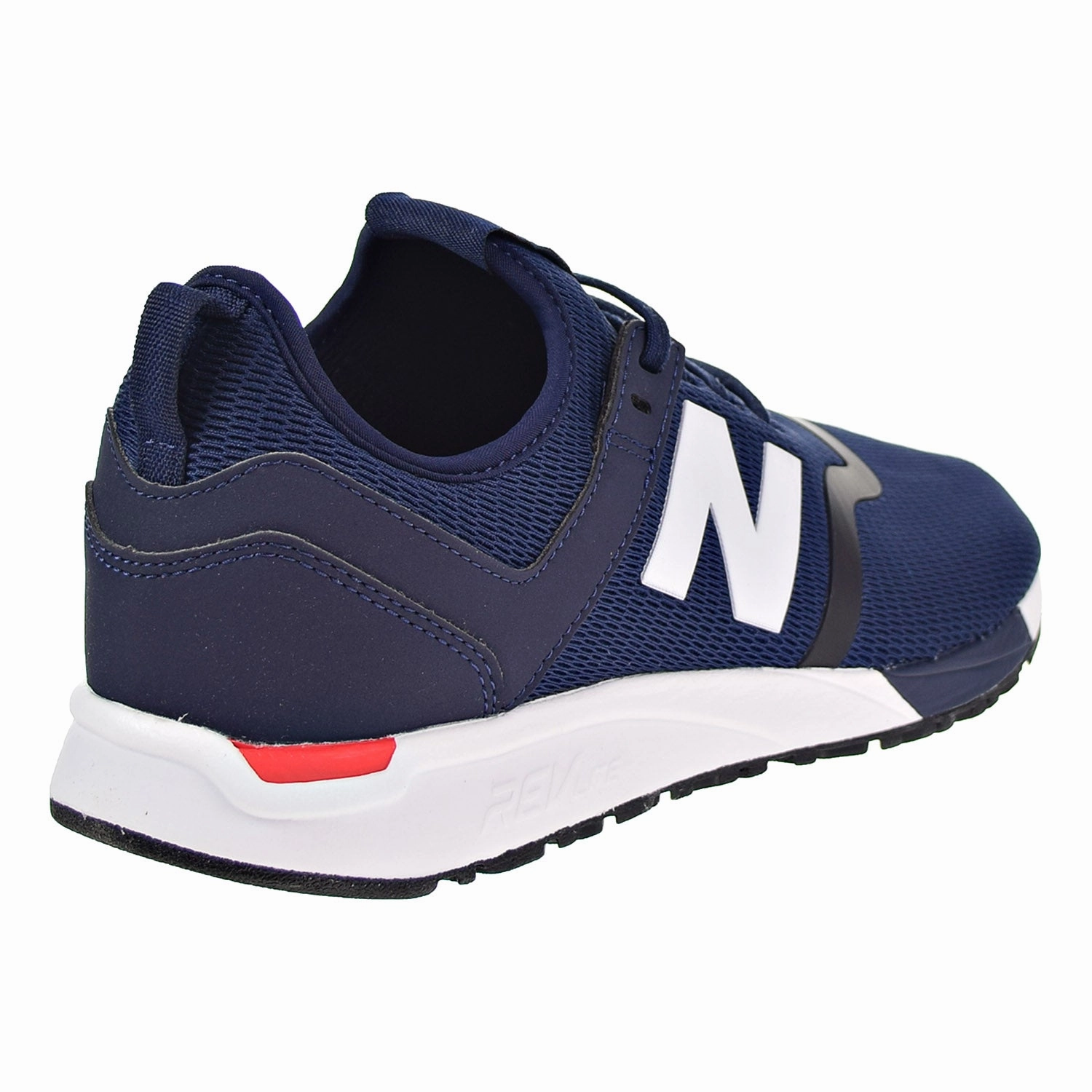 Maroon New Balance Mens New Balance 247 Decon Men's Shoes Navy/White/Red