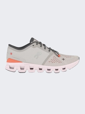 On Cloud X 4 Women Training Shoes Silver/Flame Ua Commit Tr Ex Training Shoes