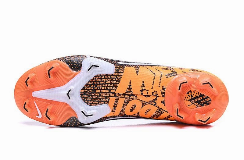 Mercurial Vapor XIII SE FG Flyknit 360 Soccers Cleats Shoes Black Orange Asics Shoes Outlet