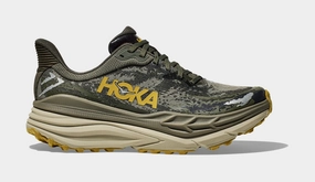 Best For Achilles Pain Stinson 7 Mens Running Shoes (Olive Haze/Forest Cover)