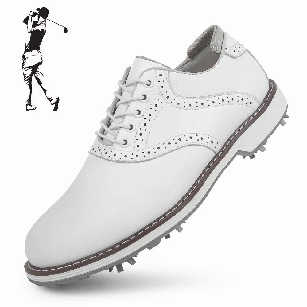 Fashionable Men's Golf Shoes, Outdoor Casual Walking Shoes, Men's Grass Non Slip Golf Sports Shoes, Sizes 39-48 Mesh Golf Shoes