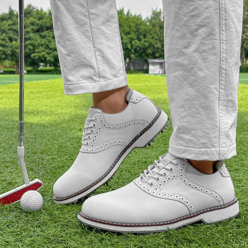 Fashionable Men's Golf Shoes, Outdoor Casual Walking Shoes, Men's Grass Non Slip Golf Sports Shoes, Sizes 39-48 Skechers Golf Shoes Clearance