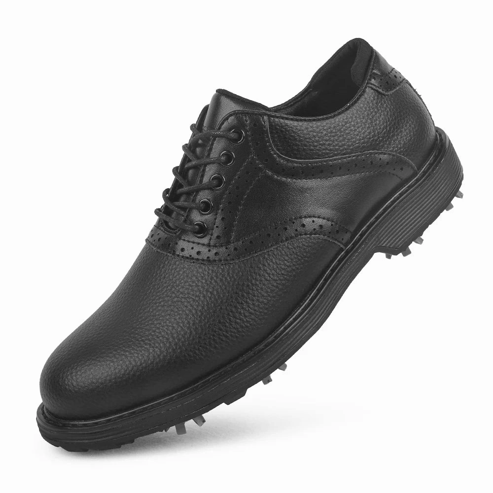 Contour Casual Golf Shoes Fashionable Men's Golf Shoes, Outdoor Casual Walking Shoes, Men's Grass Non Slip Golf Sports Shoes, Sizes 39-48