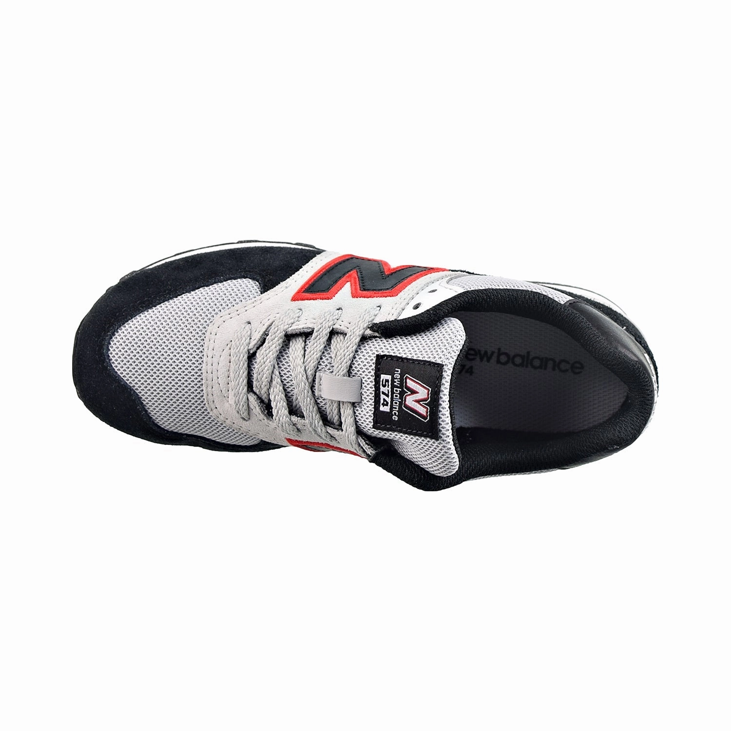 New Balance 574 Big Kids' Shoes White-Black-Red New Balance Women's Lifestyle 327