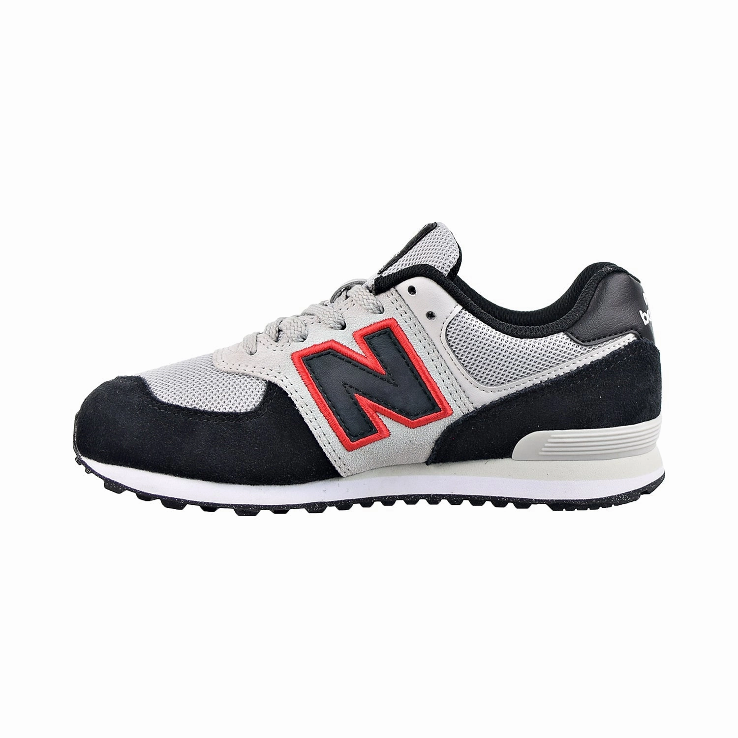 New Balance 574 Big Kids' Shoes White-Black-Red New Balance 9060 Covert Green