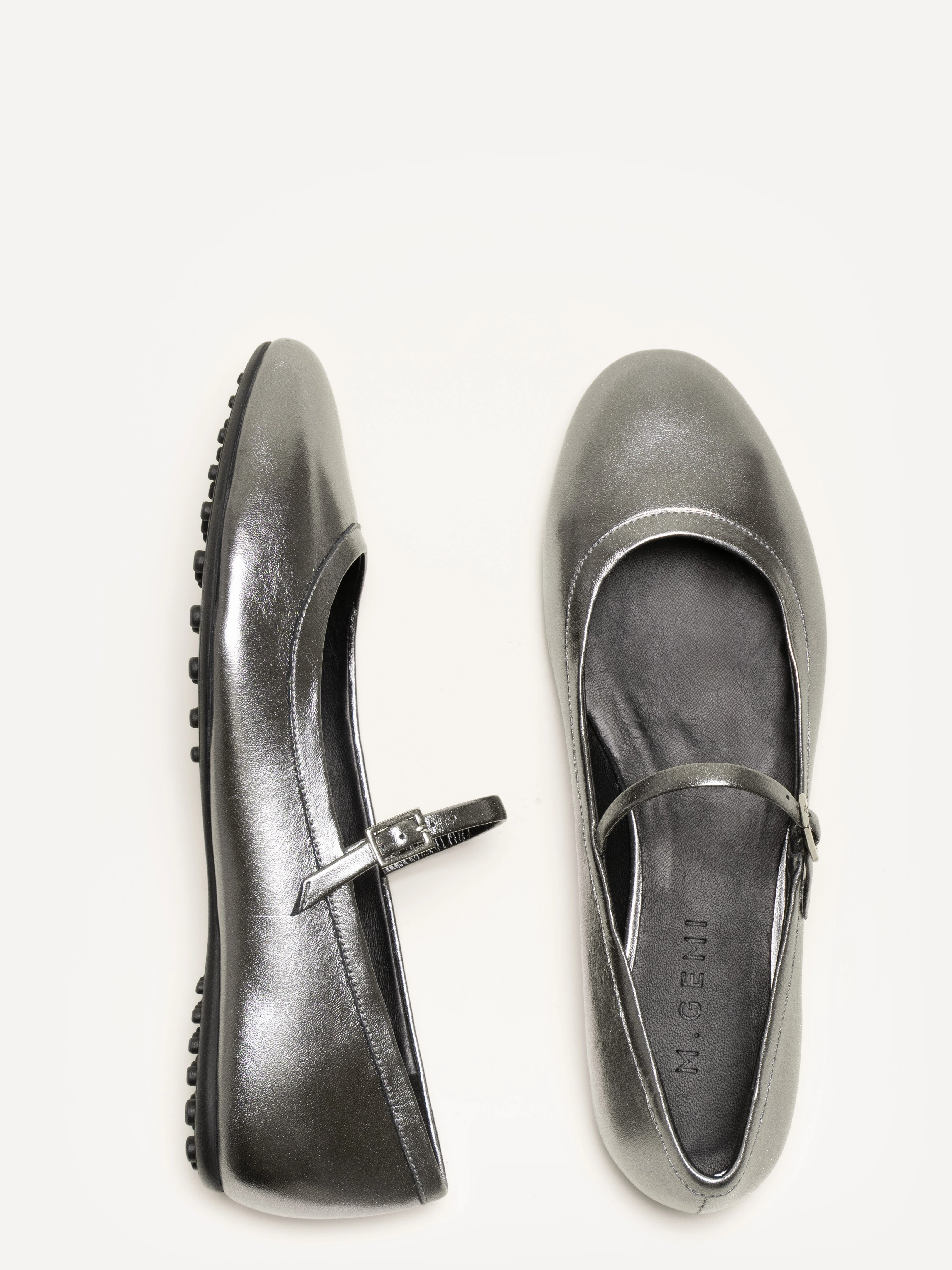 The Margherita (Sample Sale) Flat Pointed Toe Shoes With Ankle Strap