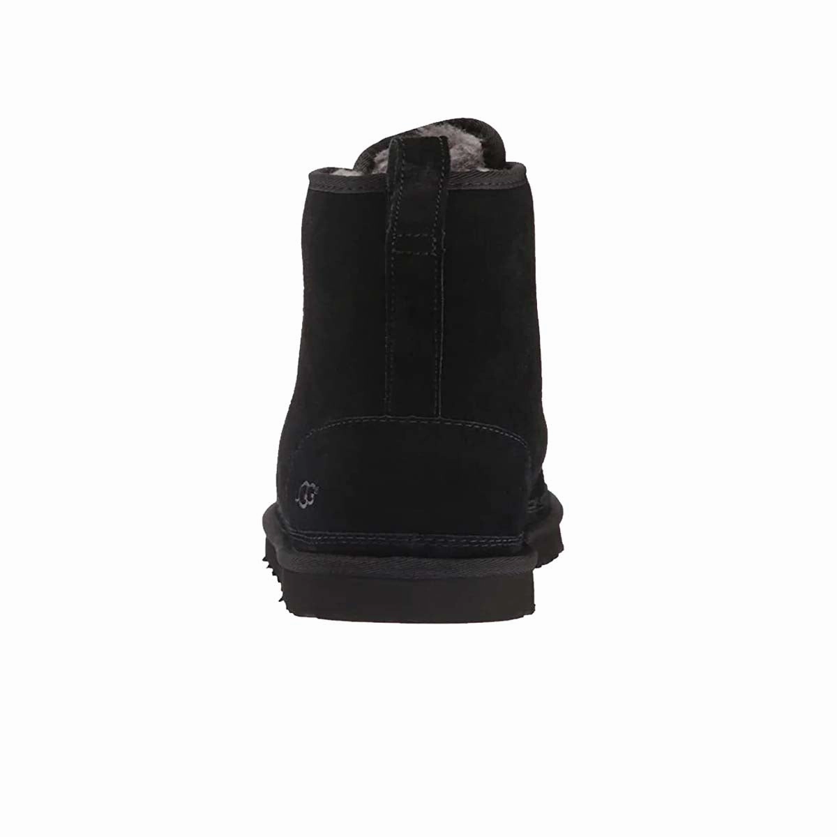 UGG Mens Harkley Boots 1016472-BLK Black Ostrich Boots Cowboy