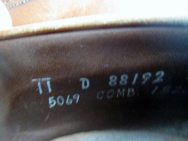 Liner Boots Mens ALLEN EDMONDS BRIDGETON USA Leather Mocs Walking Shoes Loafers 11D BROWN Slip On