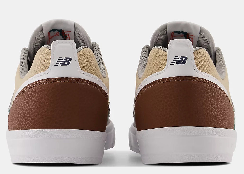 New Balance - Numeric Jamie Foy 306 Shoes | Grey Vintage Teal New Balance White Leather Sneakers