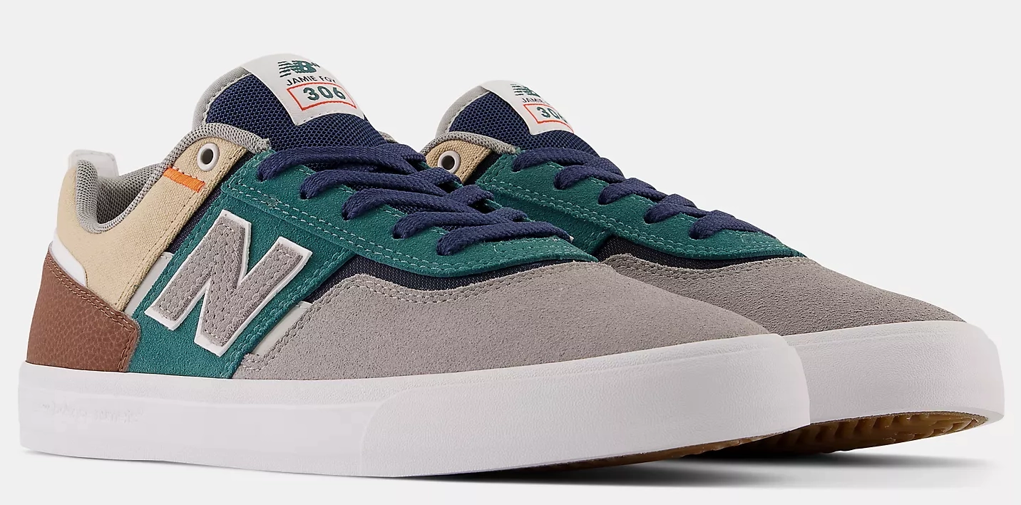 New Balance 57/40 Women New Balance - Numeric Jamie Foy 306 Shoes | Grey Vintage Teal