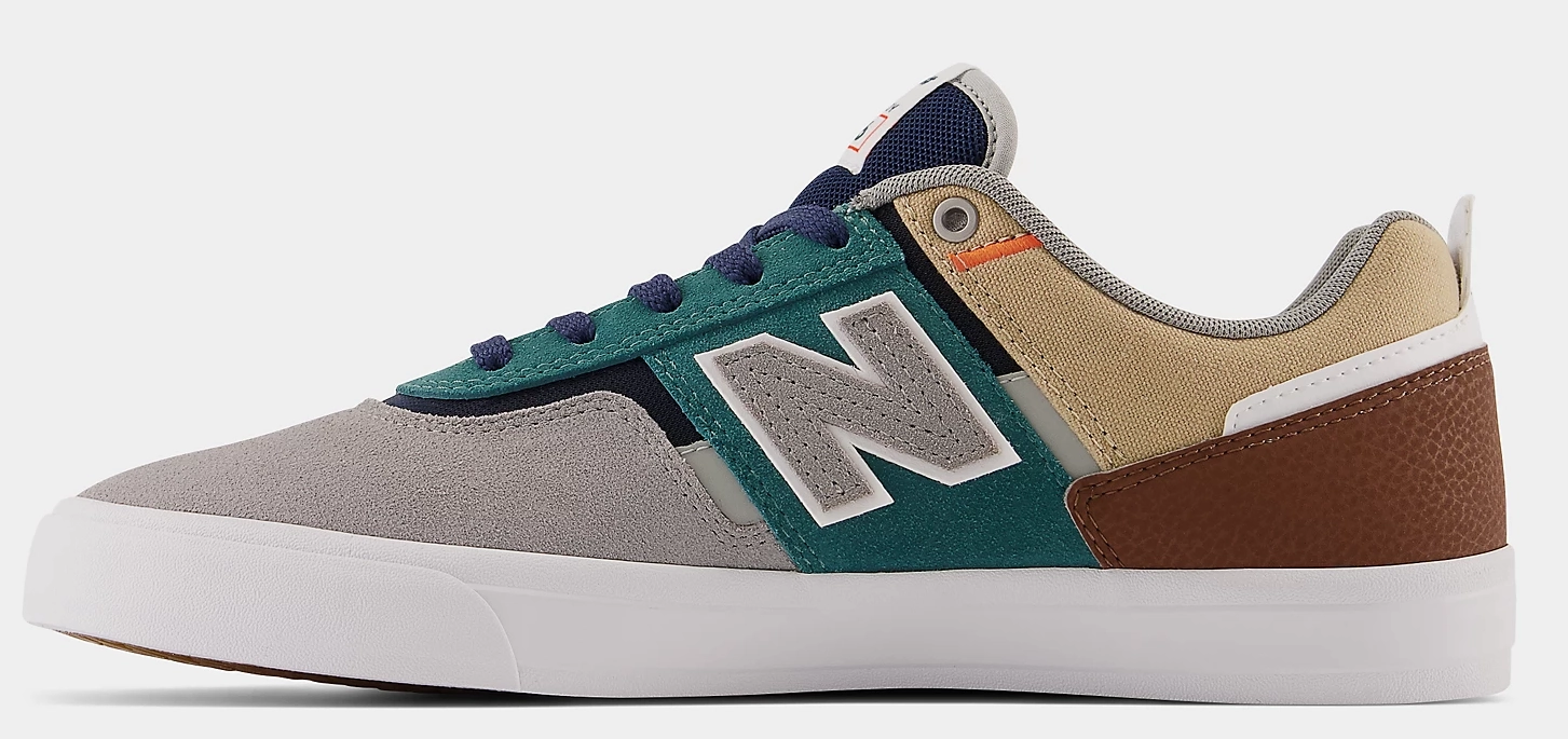 New Balance - Numeric Jamie Foy 306 Shoes | Grey Vintage Teal Men's New Balance 1010