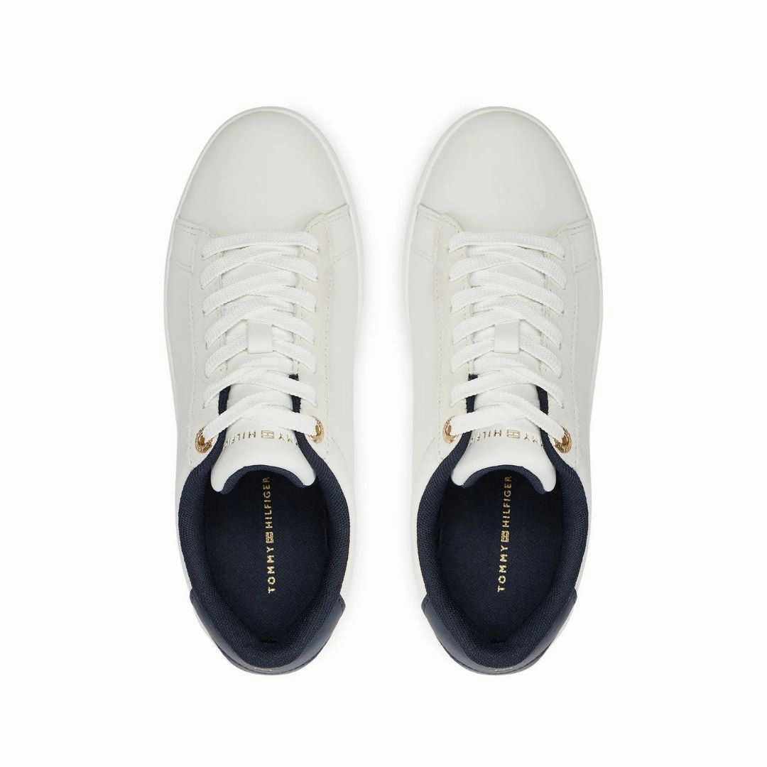 Sneakers Winter Tommy Hilfiger Chic Court Sneakers Women FW0FW08123-WHT