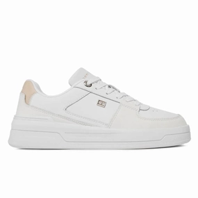 Tommy Hilfiger Essential Basket Sneaker FW0FW07684-WHTBEG Pearl Sneakers