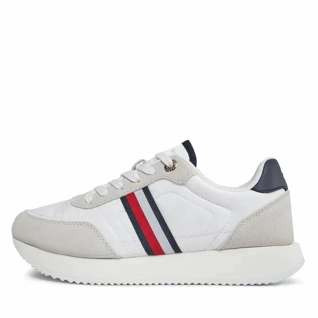 Aldo Sneakers Tommy Hilfiger Essential Runner Global Stripes Women FW0FW07831-WHT