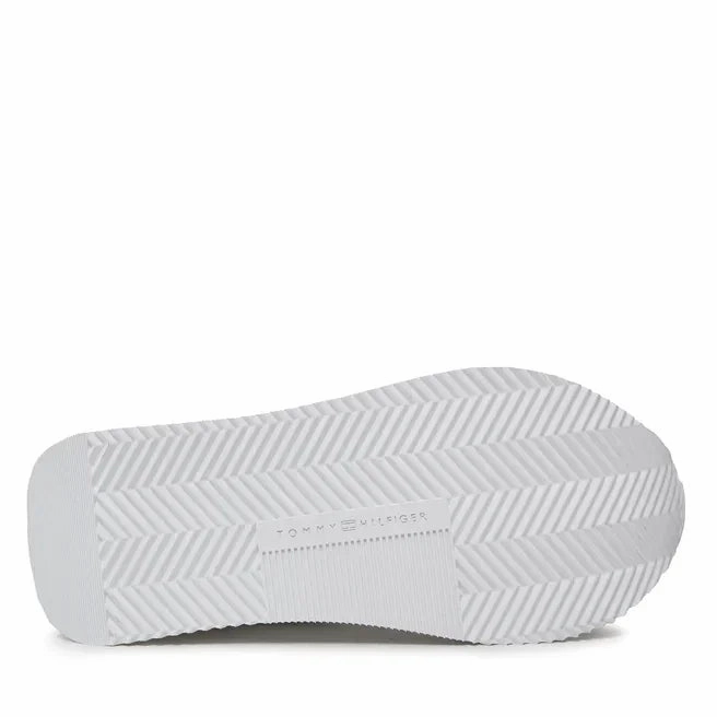 Omega Sneakers Tommy Hilfiger Essential Runner Global Stripes Women FW0FW07831-WHT