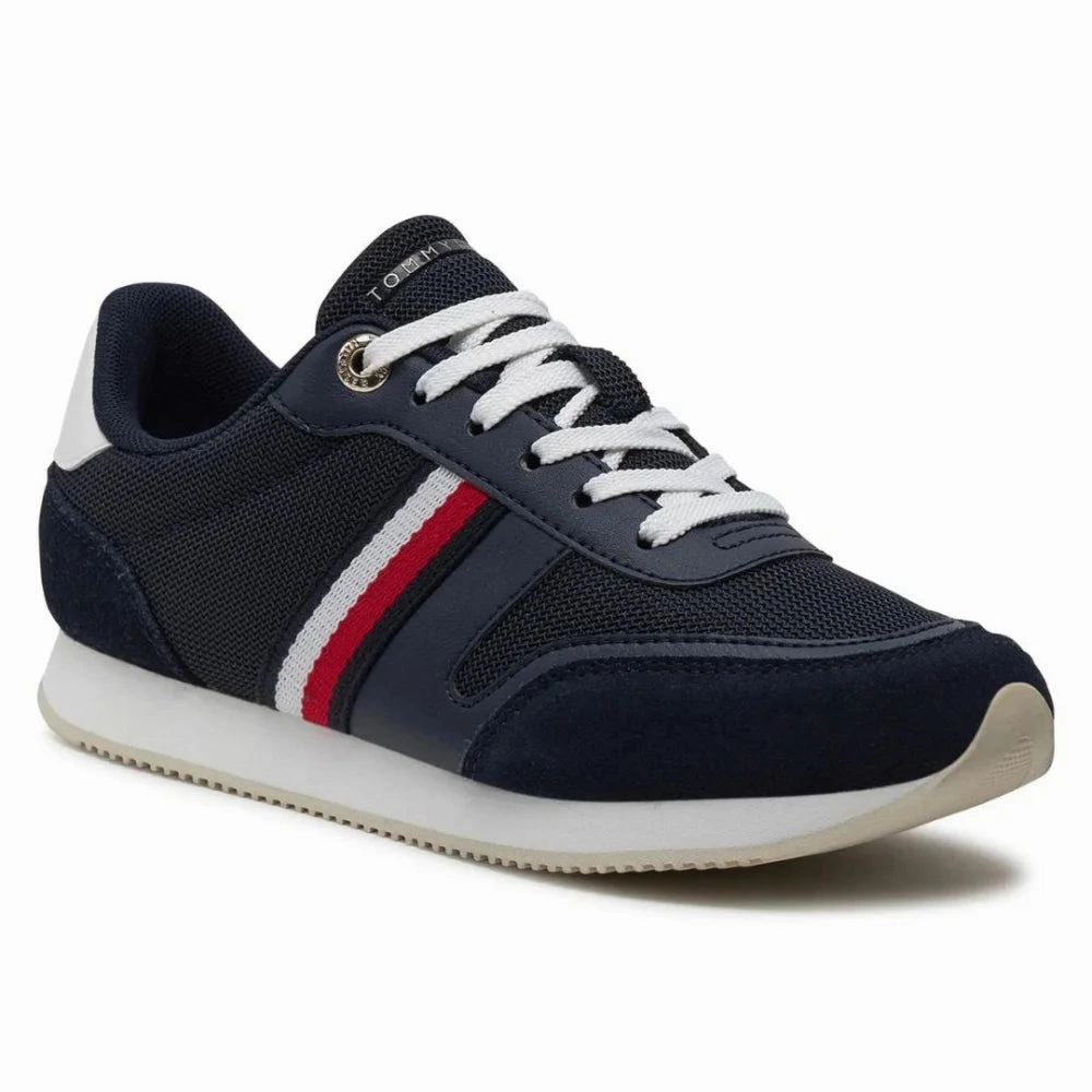 Vans Glitter Sneakers Tommy Hilfiger Essential Stripes Runner Sneakers FW0FW07382-NVY