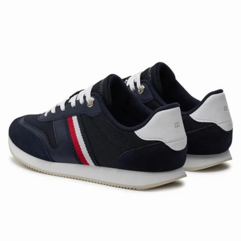 Tommy Hilfiger Essential Stripes Runner Sneakers FW0FW07382-NVY Talia Sneakers