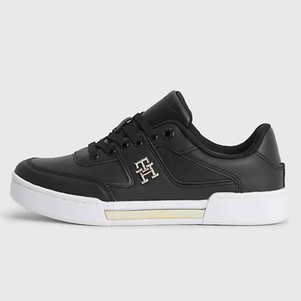 Top Designer Sneakers Tommy Hilfiger Prep Court Sneaker Women - BLK