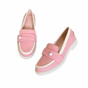 Tory Burch | Women's Pink Leather Golf Loafer with Tags | Size: 6 Golf Shoe Near Me