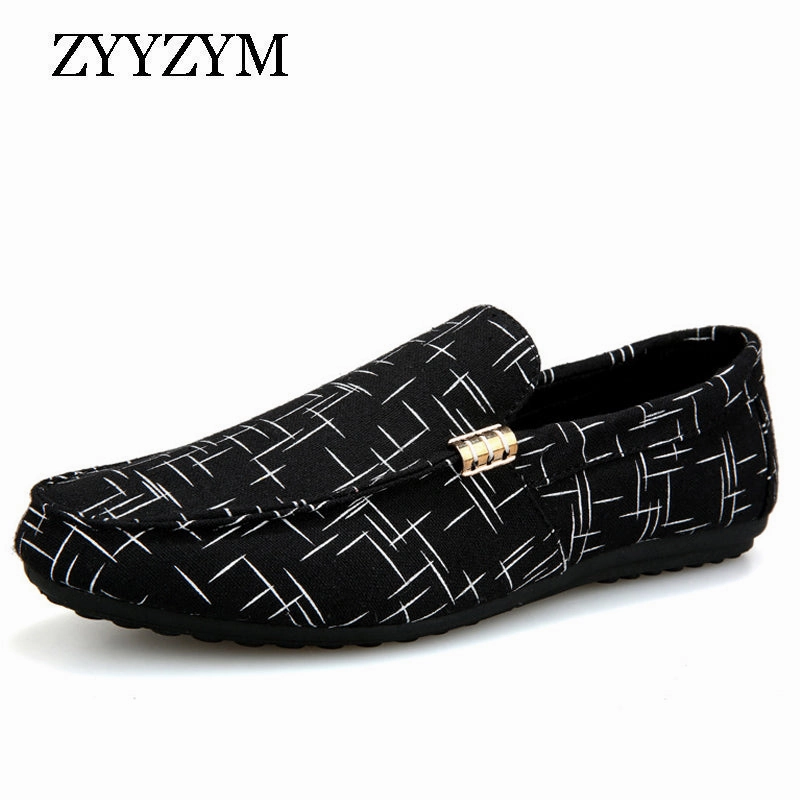 Good Business Casual Shoes Men Loafers Spring Summer Men Shoes Casual Shoes Light Canvas Youth Shoes Men Breathable Fashion Fla