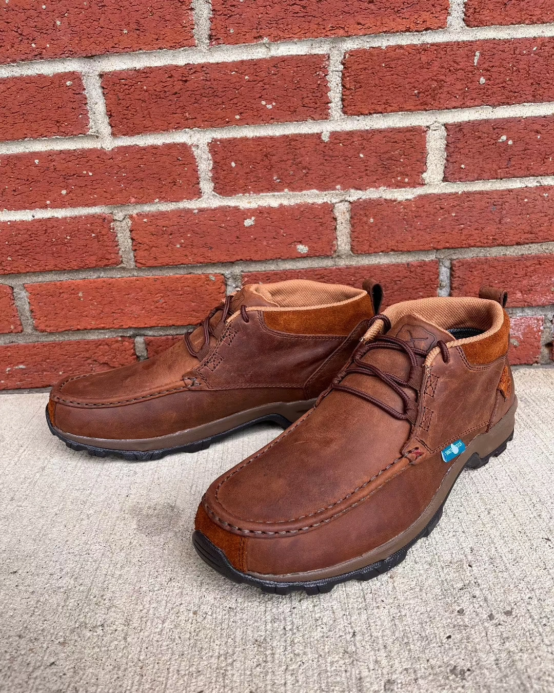 Twisted X Men's 4" Brown Waterproof Lace-up Hiker Boot MHKW002 Trail Running Shoes Sports Direct