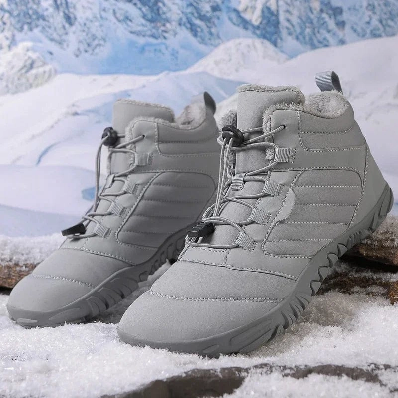 TrailTrek - The Ultimate Barefoot-Style Winter Boots for Rugged Outdoor Adventures! Platform Winter Boots