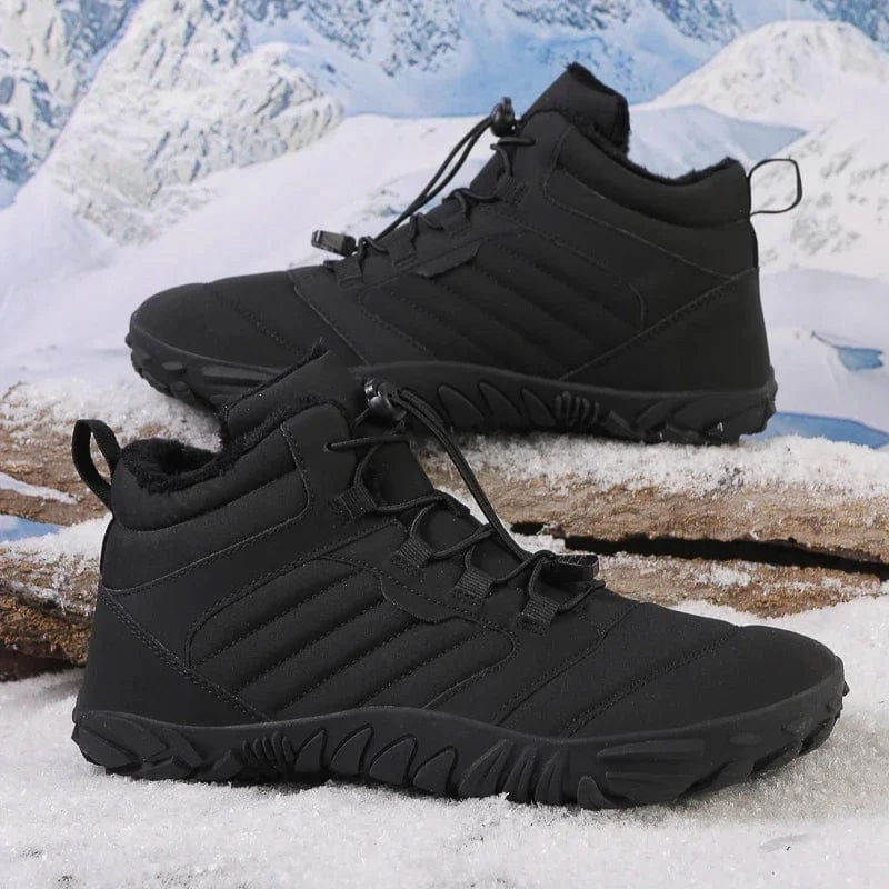 TrailTrek - The Ultimate Barefoot-Style Winter Boots for Rugged Outdoor Adventures! Hike Boots