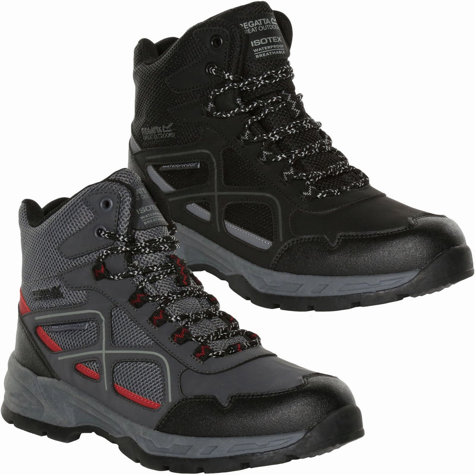 Regatta Mens Vendeavour ISOTEX Waterproof Walking Boots Skinny Leg Boots