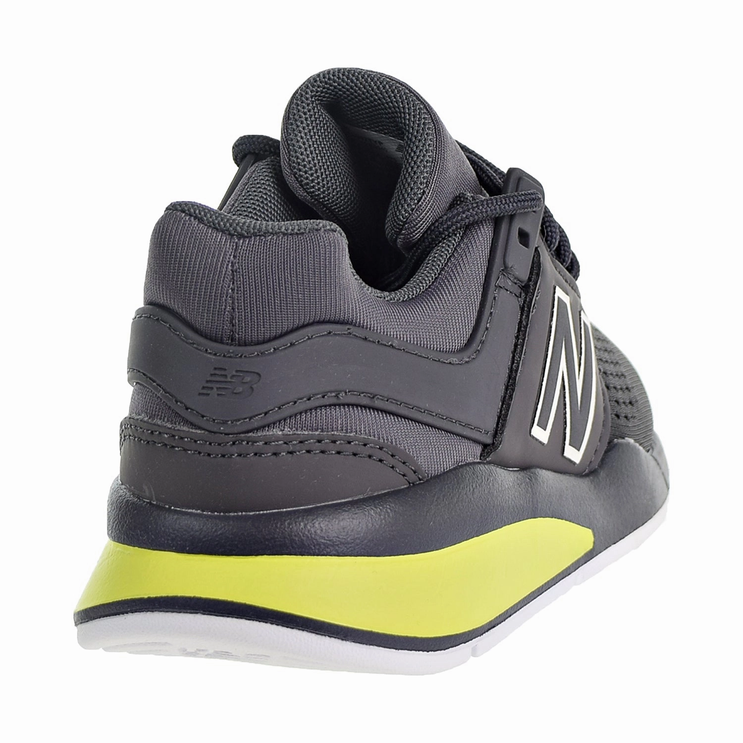 White New Balance Basketball Shoes New Balance 247 Little Kids' Shoes Dark Grey/Volt/White