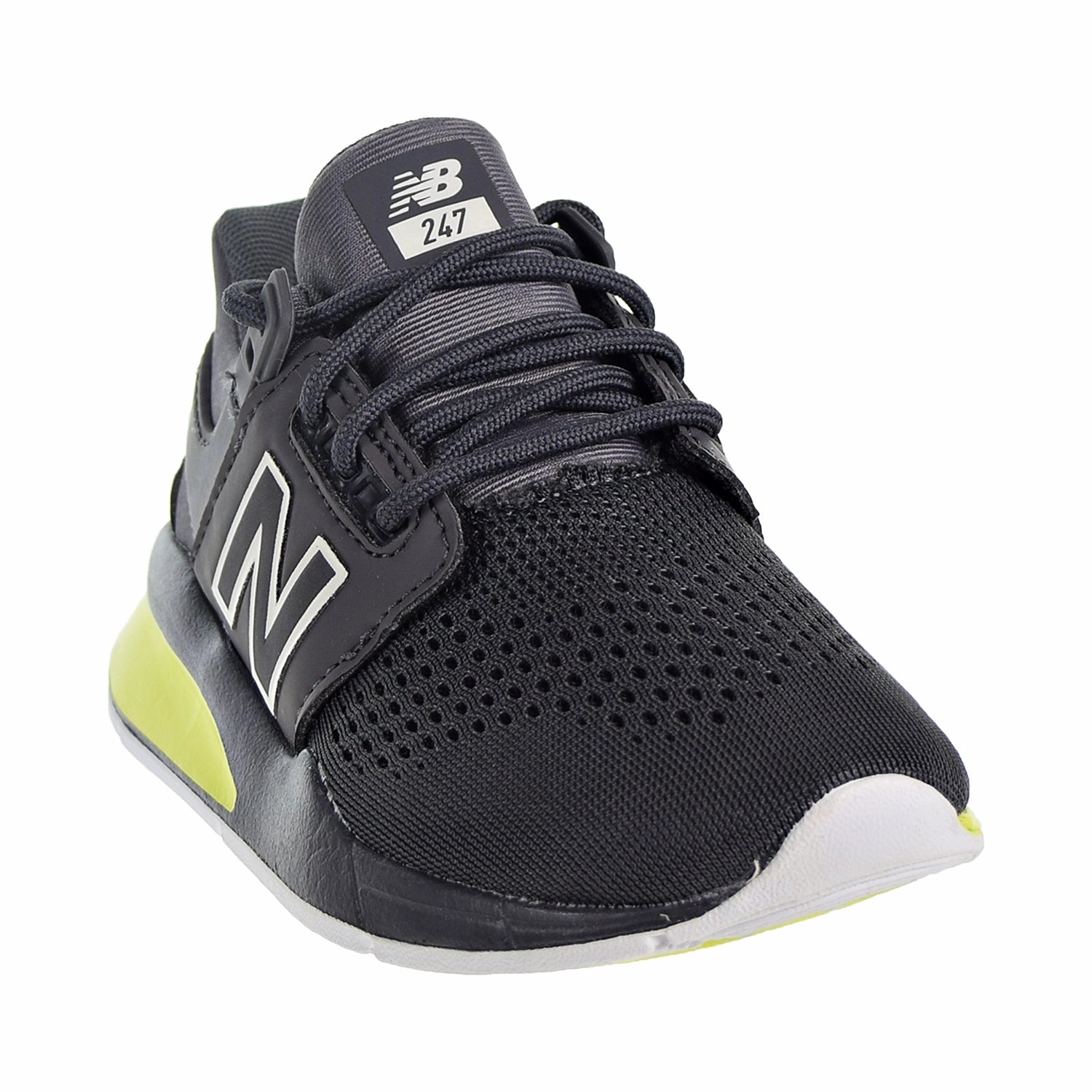 New Balance 247 Little Kids' Shoes Dark Grey/Volt/White New Balance 327 Cobalt