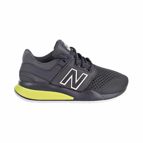 New Balance 327 Grey New Balance 247 Little Kids' Shoes Dark Grey/Volt/White