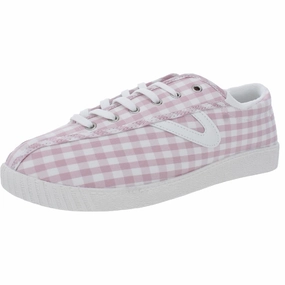 Reebok Nano X1 Grit Training Shoes Tretorn Women's Nylite Gingham Lace Up Vintage Inspirered Tennis Sneakers