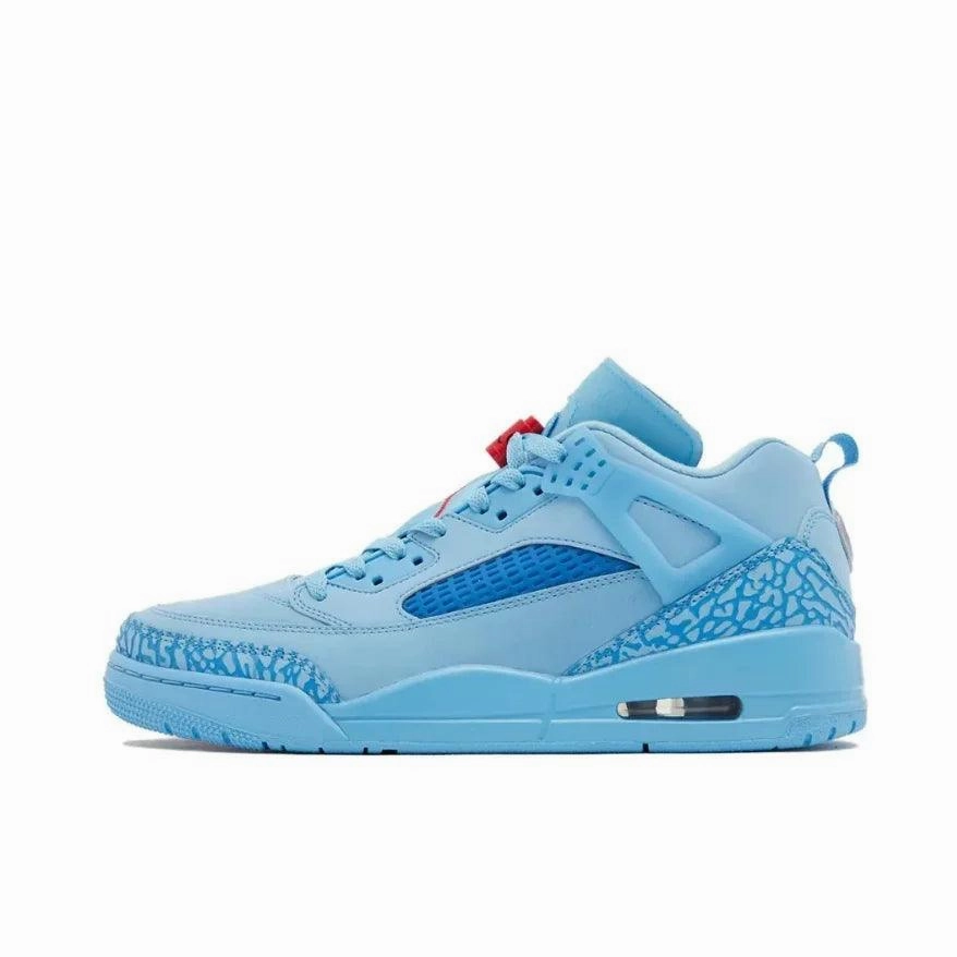 New Asics Shoes 2024 Jordan Blue Spizike LOW Comfortable and versatile Non-slip wear sports low-top retro board shoes