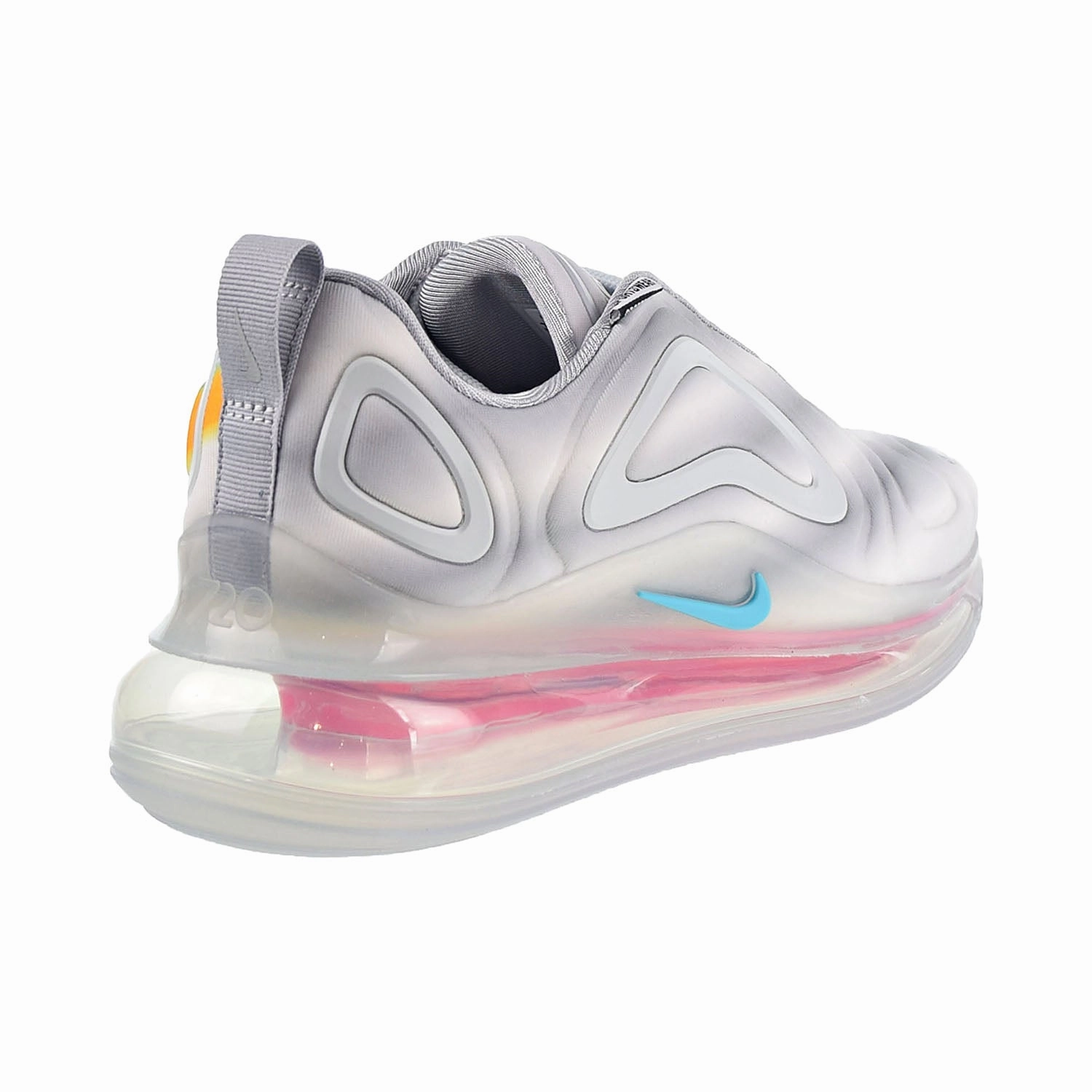 Asics New Running Shoes Nike Air Max 720 Women's Shoes Wolf Grey-Real Nebula