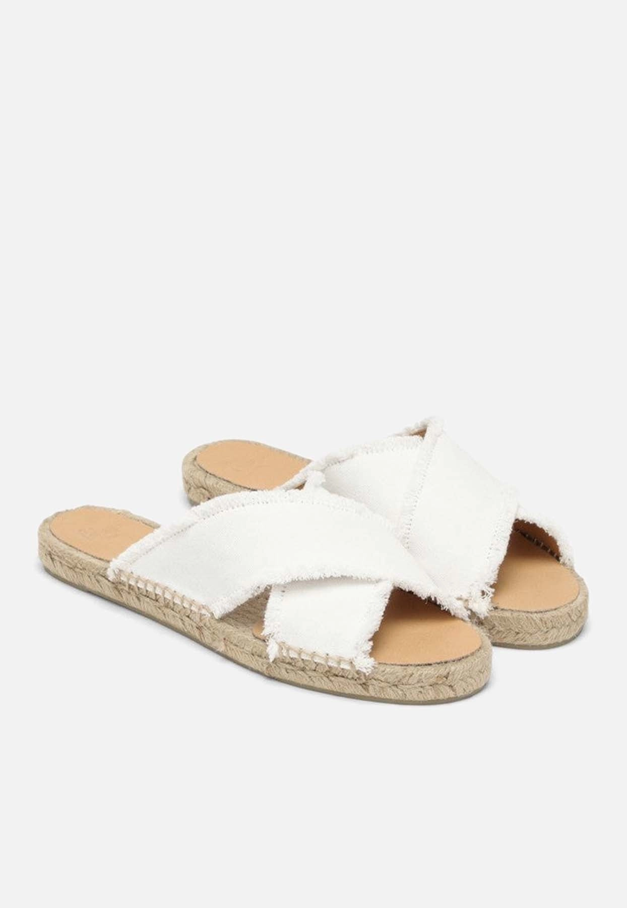 Palmera Crossover Strap Slides Ruby Slippers Smithsonian